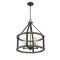 Z-Lite Kirkland 5 Light Pendant, Ashen Barnboard 472-5D-ABB - alternate 6